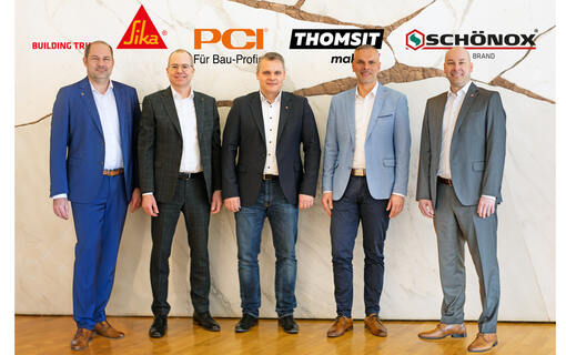 The brands Sika, PCI, THOMSIT and Schönox grow together