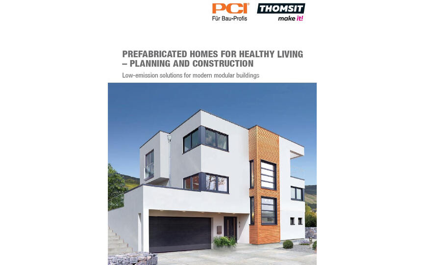 PCI Group: New prefabricated homes brochure presents solutions for healthy living