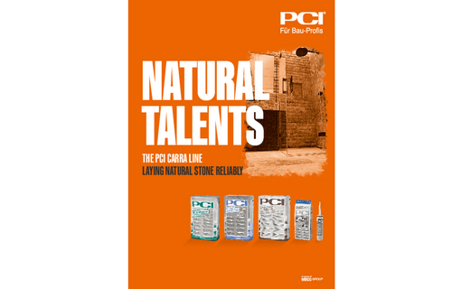 New PCI brochure on the reliable laying of natural stones