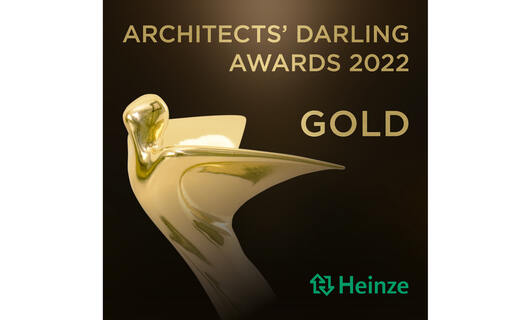 PCI gewinnt erneut Gold bei den Heinze Architects‘ Darling Awards 2022