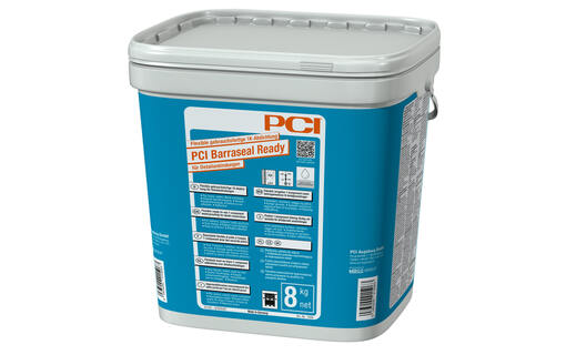 PCI Barraseal Ready: labeling-free waterproofing – ready to use, fast and easy to apply