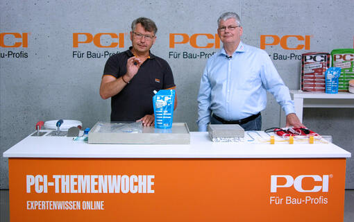 Die PCI-Themenwoche im September mit Schwerpunkt Fußbodenheizung