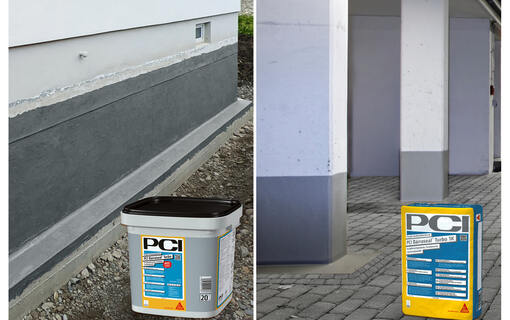 New Product PCI Barraseal Turbo 1K and  Improved Application Properties for the Reactive Waterproofing Membrane PCI Barraseal Turbo 