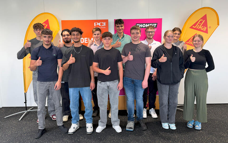 Achtzehn neue Azubis starten ihre Ausbildung bei der PCI Augsburg GmbH