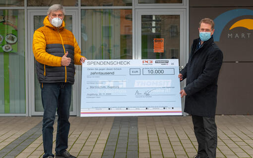 PCI spendet 30.000 Euro an lokale Hilfs-/ Bildungseinrichtungen