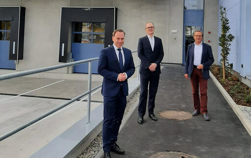 MdB Dr. Volker Ullrich zu Besuch bei Augsburger Bauchemie-Hersteller PCI