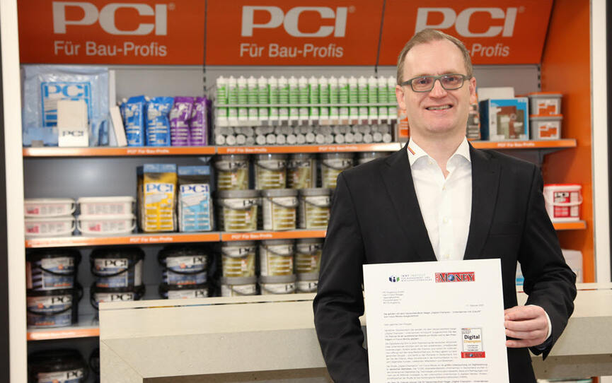 PCI ist Focus Money „Digital-Champion” der Bauchemiebranche