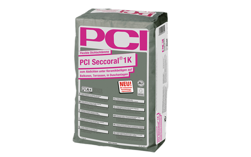 PCI Seccoral 1K with new premium quality: even more convenient waterproofing
