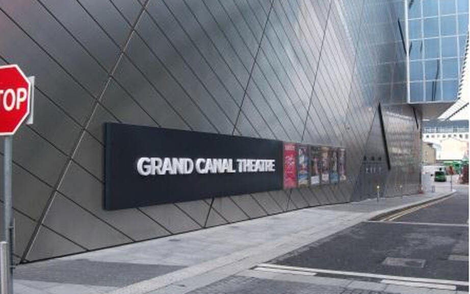In Szene gesetzt: Grand Canal Theatre in Dublin