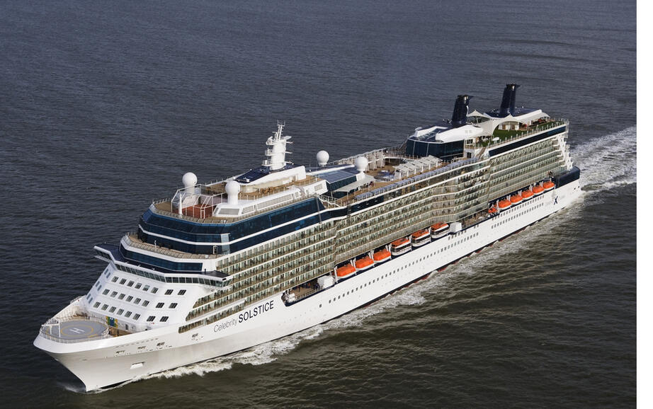 Cruise liner "Celebrity Solstice"