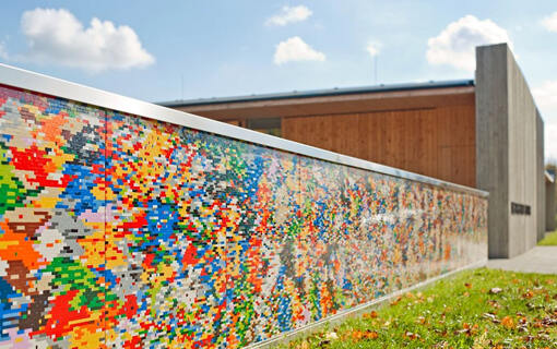 Legomauer Ingeborg Ortner-Kinderhaus